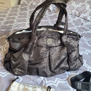 Luluemon Destiny Duffel Bag Tote Gym - Peacock 🦚